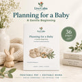 Planning for a Baby Printable 9 Month Pregnancy Preparation Organizer PDF and Editable Word